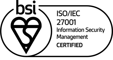 ISO/IEC 27001 Information Security Management Certified